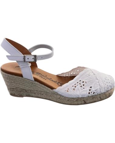 DTORRES SANDALIA YUTE TORRES 5004 BANDA 2 PIEL BLANCO VARIOS COLORES