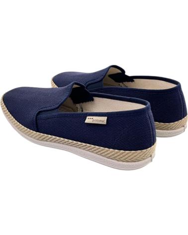 POTOMAC ZAPATILLAS 550 MARINO ESPIGA Y ELASTICOS VARIOS COLORES