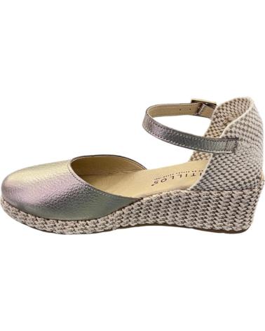 SANDALI ZEPPA ESPADRILLAS PITILLOS 10624 ORO METALLIZZATO VARIOS COLORES