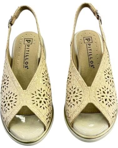 Flat-Shoes-De-Mujer-PITILLOS-10342-ORO