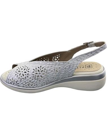 SANDALIAS DE CUÑA PITILLOS 10342 PLATA VARIOS COLORES
