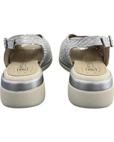 SANDALIAS DE CUÑA PITILLOS 10342 PLATA VARIOS COLORES