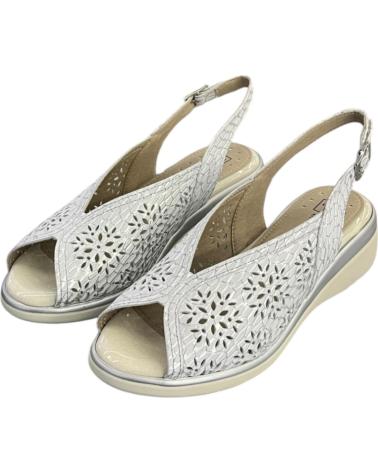 SANDALIAS DE CUÑA PITILLOS 10342 PLATA VARIOS COLORES