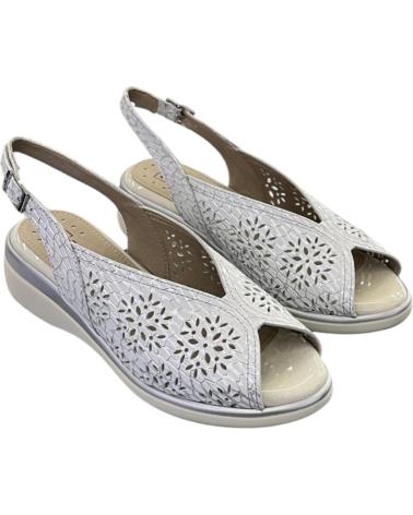 SANDALIAS DE CUÑA PITILLOS 10342 PLATA VARIOS COLORES