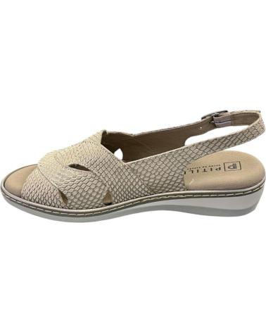 PITILLOS SANDALIAS PLANAS ANCHAS 10301 ORO VARIOS COLORES