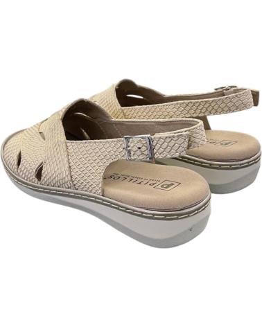 PITILLOS SANDALIAS PLANAS ANCHAS 10301 ORO VARIOS COLORES