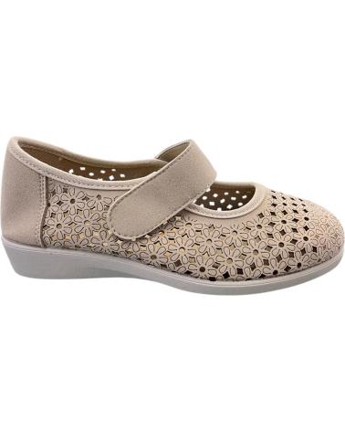 MERCEDITAS D`CUTILLAS 10002 PLATINO ANCHO ESPECIAL CON CIERRE DE VELCRO VARIOS COLORES