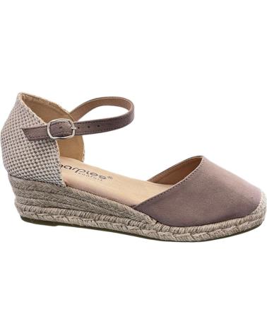 AMARPIES SANDALIAS CUNA ESPARTO ACX 26481 TAUPE VARIOS COLORES