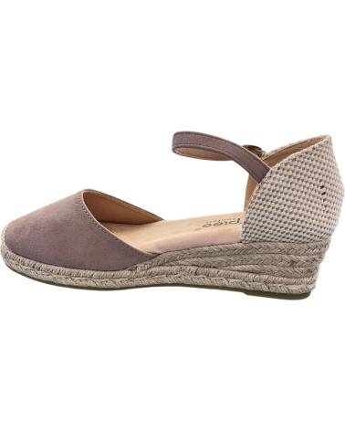 AMARPIES SANDALIAS CUNA ESPARTO ACX 26481 TAUPE VARIOS COLORES