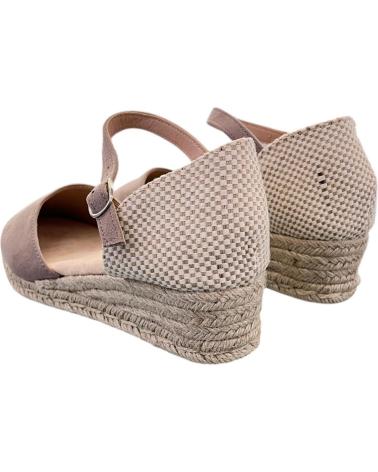 AMARPIES SANDALIAS CUNA ESPARTO ACX 26481 TAUPE VARIOS COLORES
