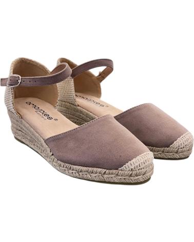 AMARPIES SANDALIAS CUNA ESPARTO ACX 26481 TAUPE VARIOS COLORES
