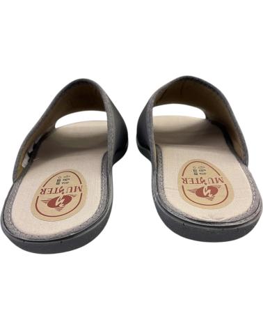 MUYTER HAUSSCHUHE 232 SIMPSON SCOOTER GRAU VARIOS COLORES