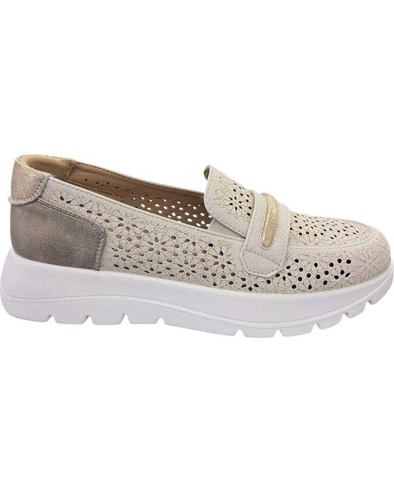MYSOFT MOCASSINS MODELO 25M262 BEGE PERFURADOS VARIOS COLORES