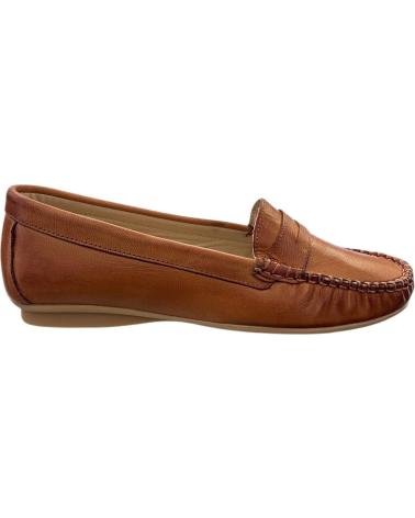 PARYMEDIO MOCASSINS DE COURO CAPRI 1705 COR COURO VARIOS COLORES