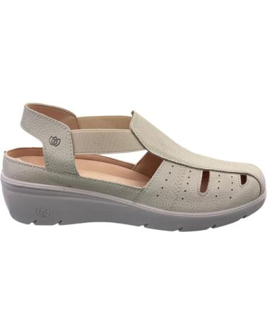 LAURA AZAÑA LA26838NAG NAPA GRABA VAINILLA - SANDALIAS CONFORT VARIOS COLORES