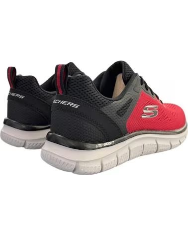 Scarpe sport per Uomo SKECHERS TRACK BROADER 232698 ROJO