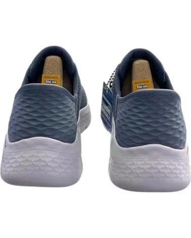 Sportivo per Donna SKECHERS ZAPATILLA DEPORTIVA PARA MUJER 124836 COLOR AZUL