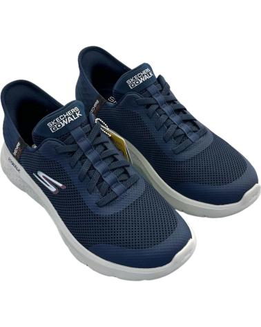 SKECHERS SLIP-INS GO WALK FLEX-HANDS UP NAVY 216324-NVY VARIOS COLORES