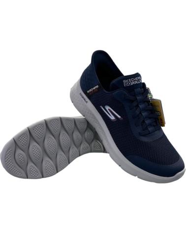 SKECHERS SLIP-INS GO WALK FLEX-HANDS UP NAVY 216324-NVY VARIOS COLORES