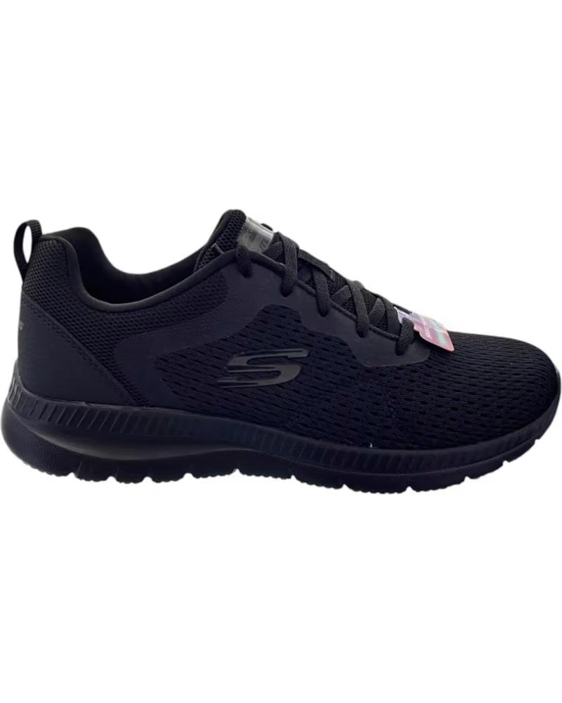 Sportif-De-Mujer-SKECHERS-ZAPATILLAS-MUJER-BOUNTIFUL-12607-NEGRO-NEGRO