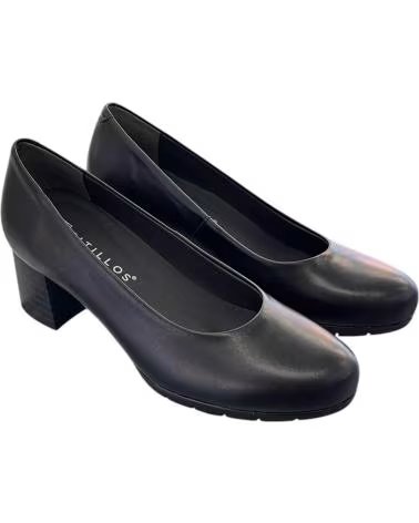 Flat-Shoes-De-Mujer-PITILLOS-ZAPATOS-CONFORT-MUJER-MODELO-101P-COLOR-NEGRO