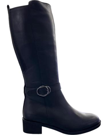 TREINTAS TALL LEATHER BOOTS L-1102 BLACK VARIOS COLORES