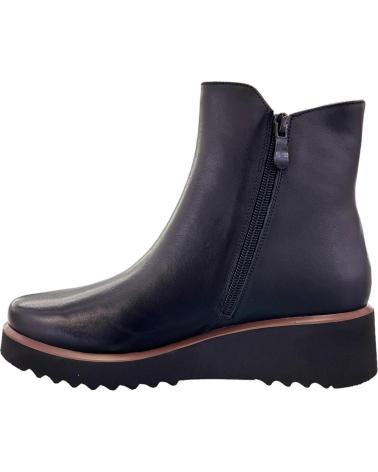 TREINTAS KEILABSATZ-STIEFELETTEN AUS LEDER 30S 4232 SCHWARZ VARIOS COLORES