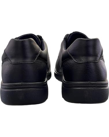 LUISETTI SCHWARZE NAPPA-LEDERSCHUHE MIT ELASTISCHEN SCHNÜRSENKELN MODELL 31018NA VARIOS COLORES