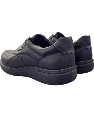 LUISETTI SCHWARZE NAPPA-LEDERSCHUHE MIT ELASTISCHEN SCHNÜRSENKELN MODELL 31018NA VARIOS COLORES