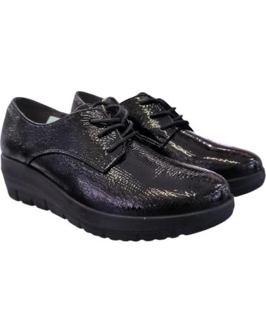 MYSOFT KEILABSATZSCHUH MIT SCHNÜRSENKELN 24M583 SCHWARZ VARIOS COLORES