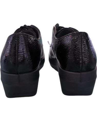 MYSOFT KEILABSATZSCHUH MIT SCHNÜRSENKELN 24M583 SCHWARZ VARIOS COLORES