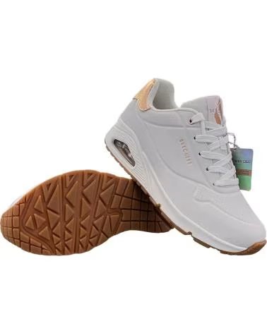 SKECHERS UNO-GOLDEN AIR 177094 SNEAKER BLANCO