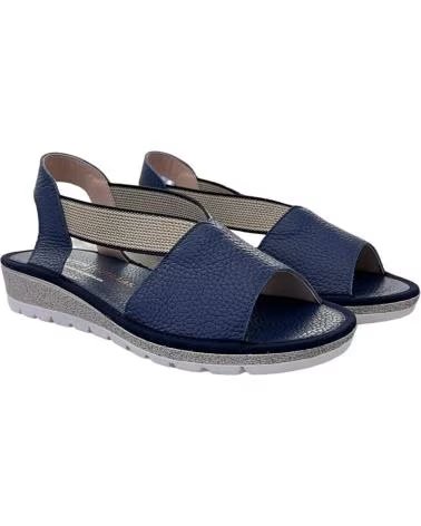 Sandalen-De-Mujer-D`CUTILLAS-SANDALIA-DE-PIEL-CON-ELASTICOS-PARA-MUJER-ALMOHADILLA-DE-G-MARINO