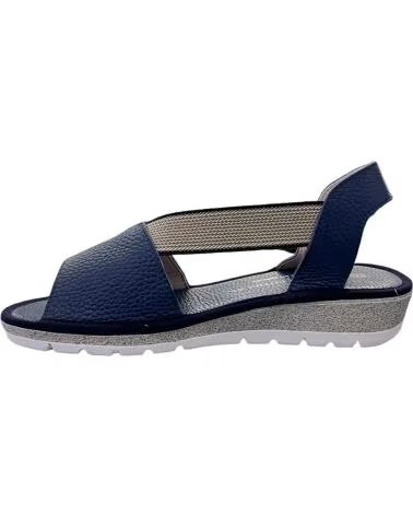 Sandalen-De-Mujer-D`CUTILLAS-SANDALIA-DE-PIEL-CON-ELASTICOS-PARA-MUJER-ALMOHADILLA-DE-G-MARINO
