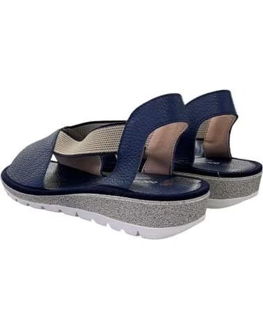 Sandalen-De-Mujer-D`CUTILLAS-SANDALIA-DE-PIEL-CON-ELASTICOS-PARA-MUJER-ALMOHADILLA-DE-G-MARINO
