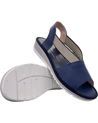 Sandalen-De-Mujer-D`CUTILLAS-SANDALIA-DE-PIEL-CON-ELASTICOS-PARA-MUJER-ALMOHADILLA-DE-G-MARINO
