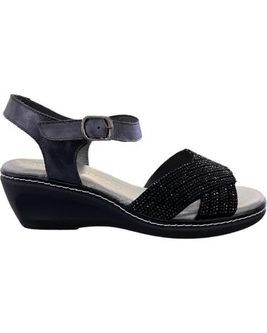 SANDALES DOCTOR CUTILLAS 32160 NOIRES À BOUCLE ET COMPENSÉES VARIOS COLORES