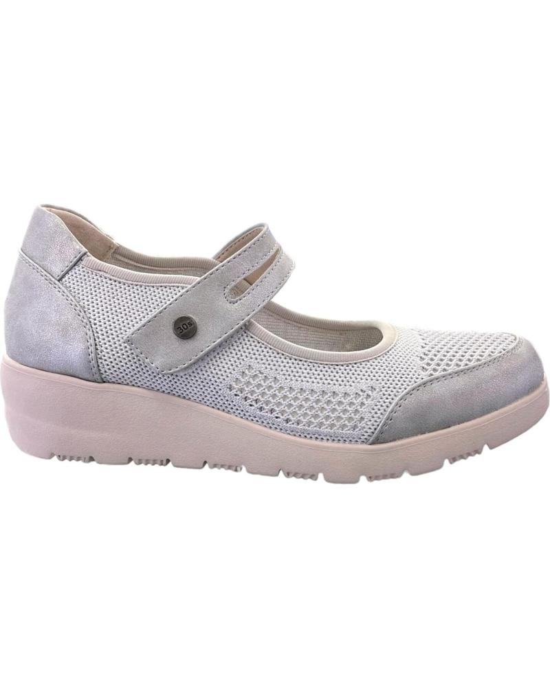 TREINTAS L-4151 ULTRALEICHTE KEILABSATZSCHUHE SILBER VARIOS COLORES