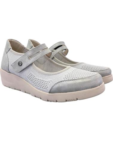 TREINTAS L-4151 ULTRALEICHTE KEILABSATZSCHUHE SILBER VARIOS COLORES