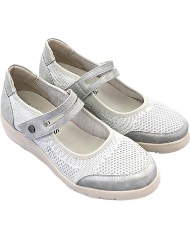 TREINTAS L-4151 ULTRALEICHTE KEILABSATZSCHUHE SILBER VARIOS COLORES
