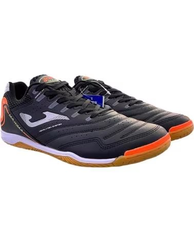 ZAPATILLAS FÚTBOL SALA JOMA MAXIMA 2301 MAXS-2301IN NEGRO NARANJA NEGRO