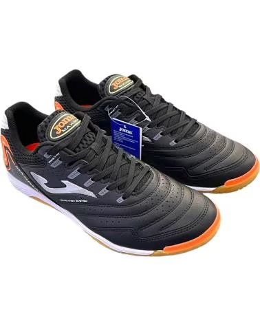 ZAPATILLAS FÚTBOL SALA JOMA MAXIMA 2301 MAXS-2301IN NEGRO NARANJA NEGRO