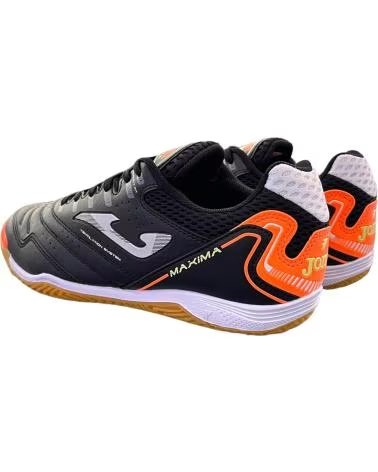 ZAPATILLAS FÚTBOL SALA JOMA MAXIMA 2301 MAXS-2301IN NEGRO NARANJA NEGRO
