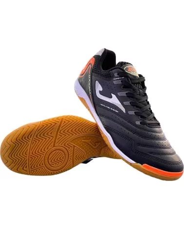 ZAPATILLAS FÚTBOL SALA JOMA MAXIMA 2301 MAXS-2301IN NEGRO NARANJA NEGRO