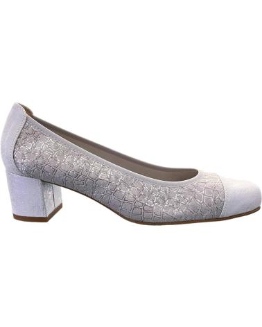 ZANY BY TREBEDE BLOCKABSATZPUMPS 3055 SILBER LYCRA VARIOS COLORES