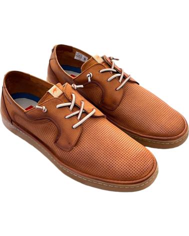 FLUCHOS ZAPATOS CORDONES ELASTICOS HOMBRE LEO F1947 CUERO VARIOS COLORES