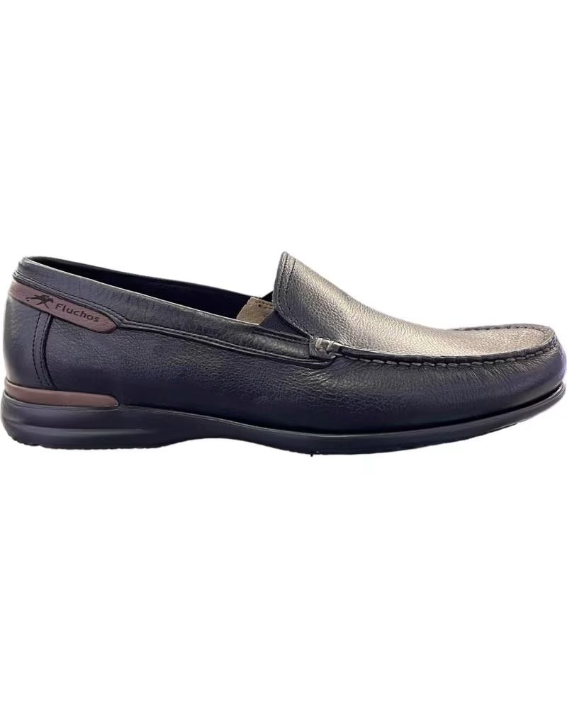 Schuhe-De-Hombre-FLUCHOS-8682-TORNADO-ORION-MOCASIN-HOMBRE-NEGRO