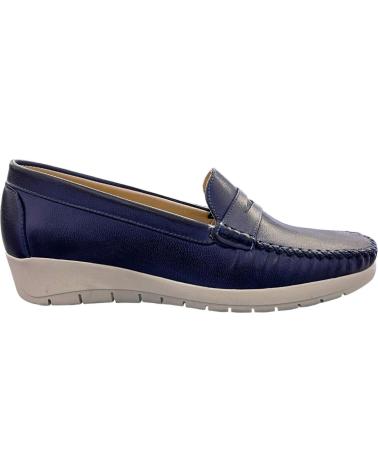 PARYMEDIO MOCASSINS CAPRI 1737 EM PELE AZUL MARINHO VARIOS COLORES
