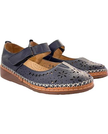 48 HORAS LEDER-SPANGENSCHUHE MODELL 413804-29 MARINEBLAU VARIOS COLORES