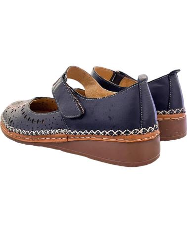 48 HORAS LEDER-SPANGENSCHUHE MODELL 413804-29 MARINEBLAU VARIOS COLORES